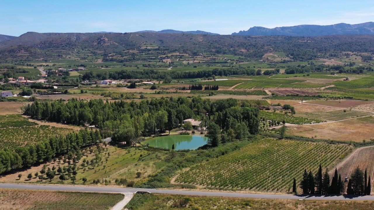 Camping la Peiriere Tuchan Bagian luar foto