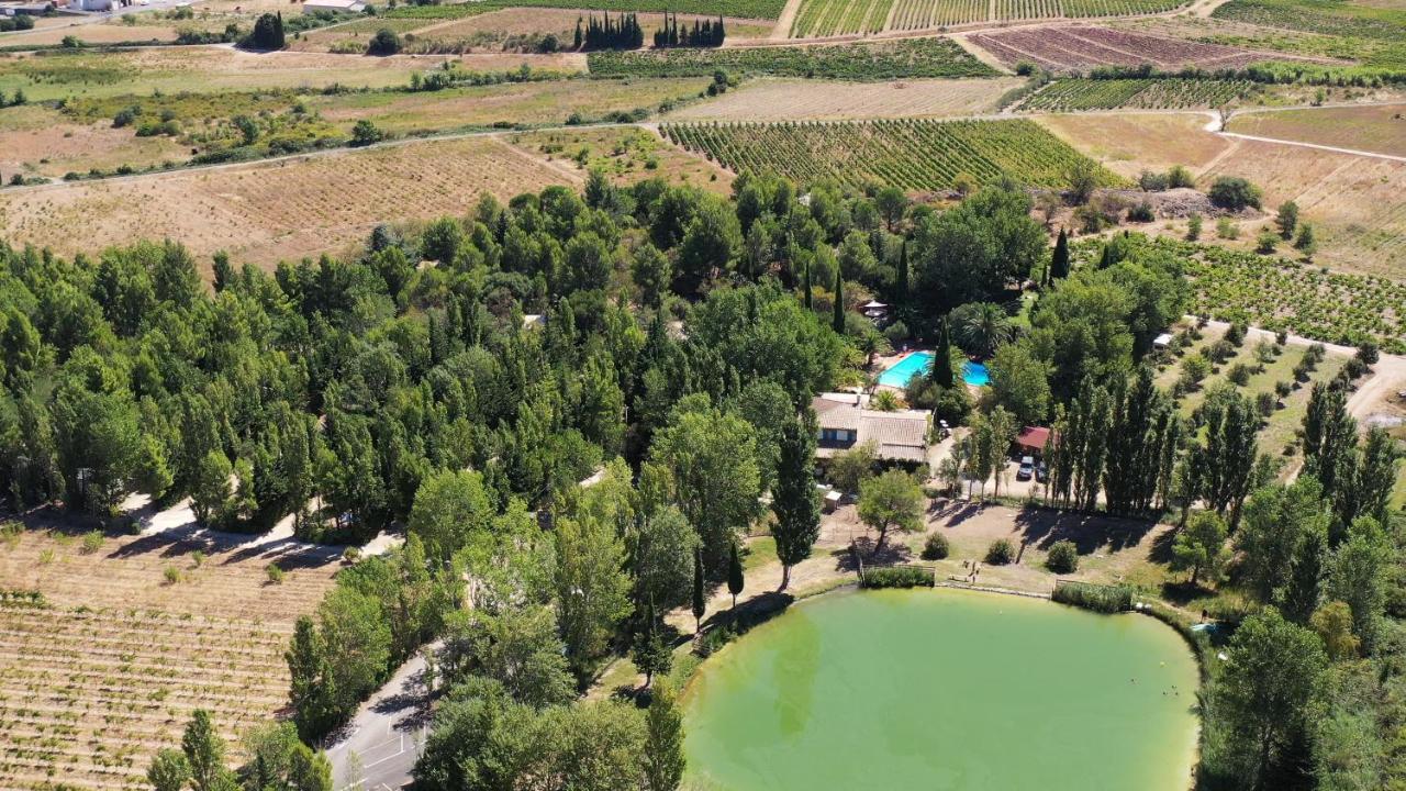 Camping la Peiriere Tuchan Bagian luar foto