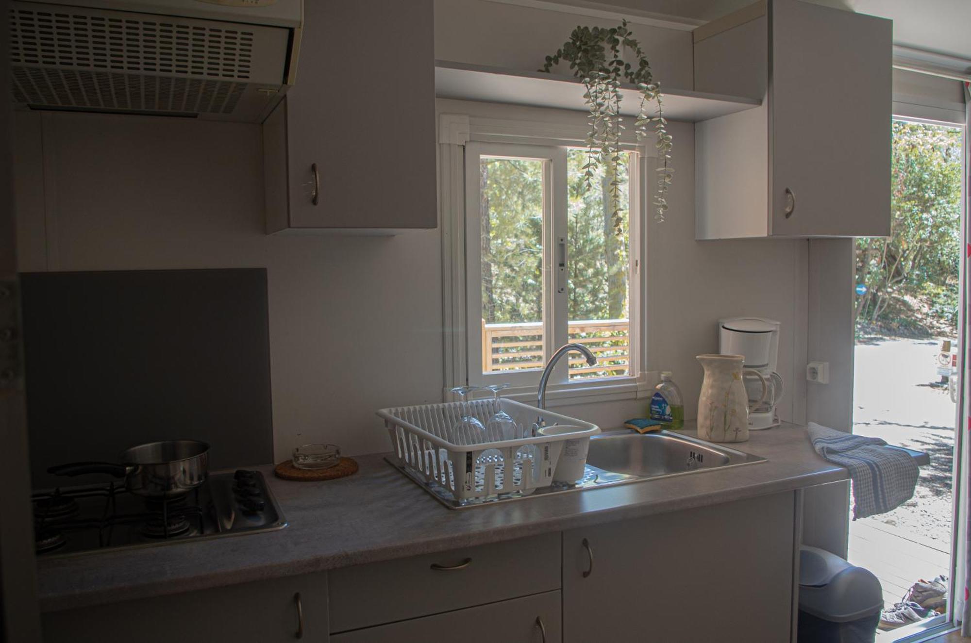 Camping la Peiriere Tuchan Bagian luar foto