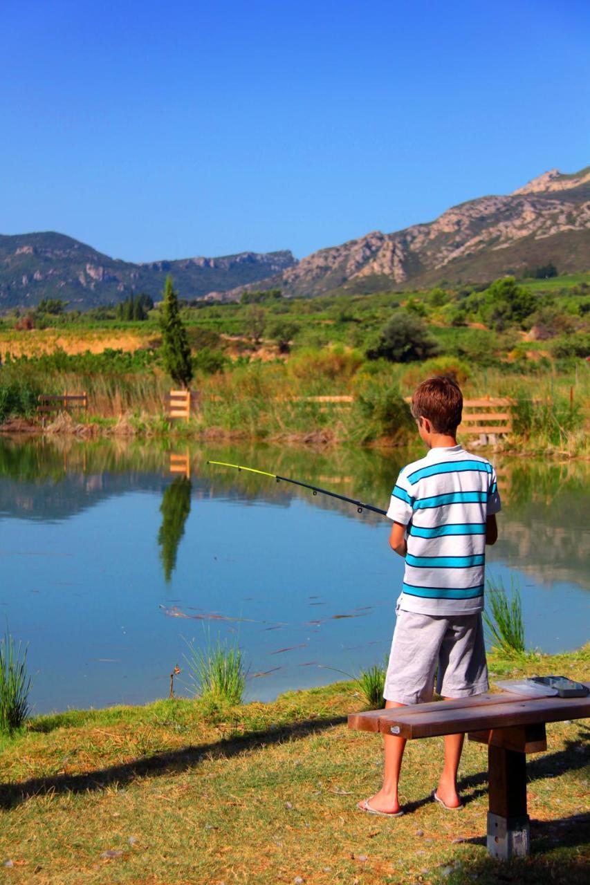 Camping la Peiriere Tuchan Bagian luar foto