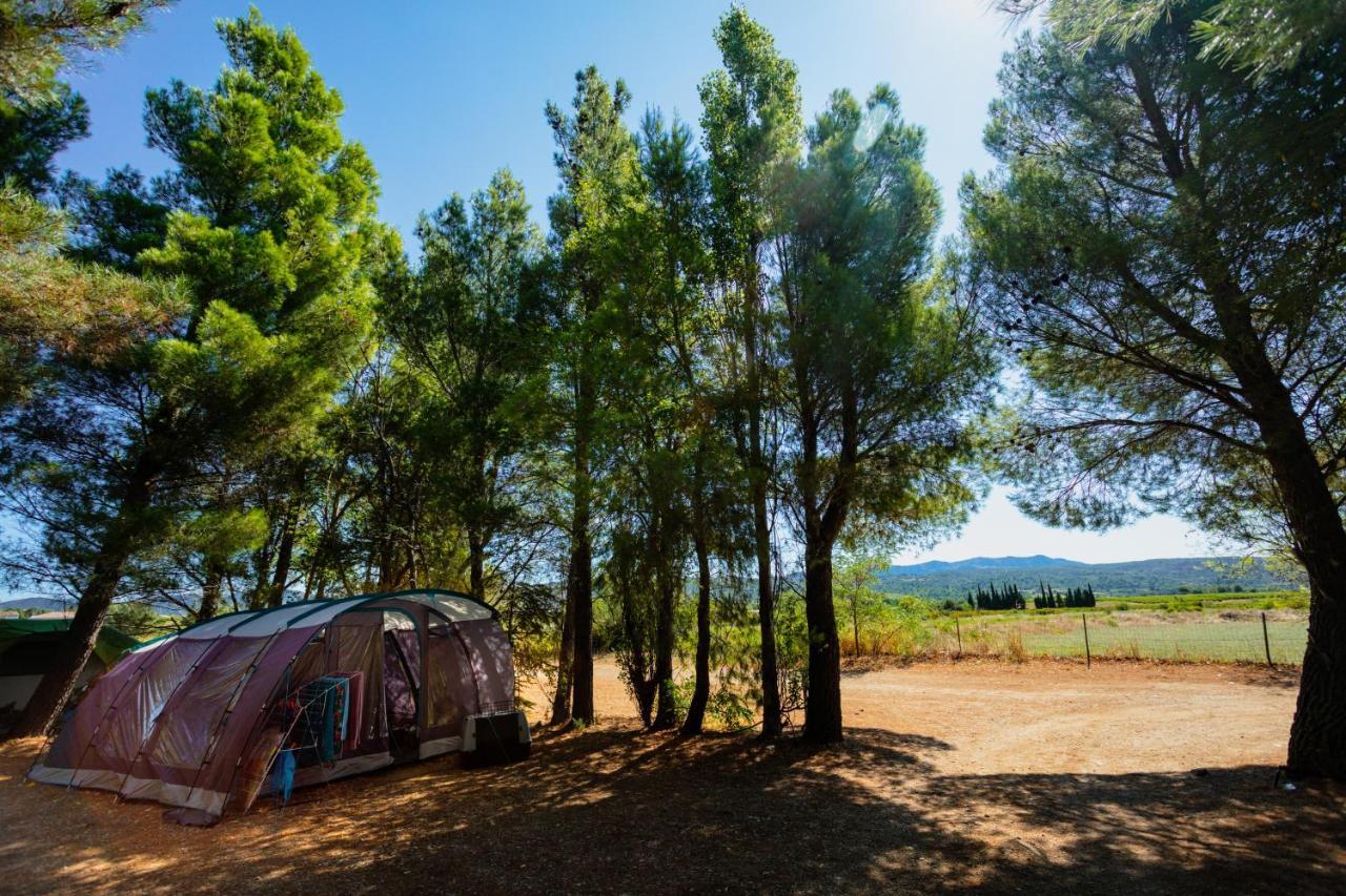 Camping la Peiriere Tuchan Bagian luar foto