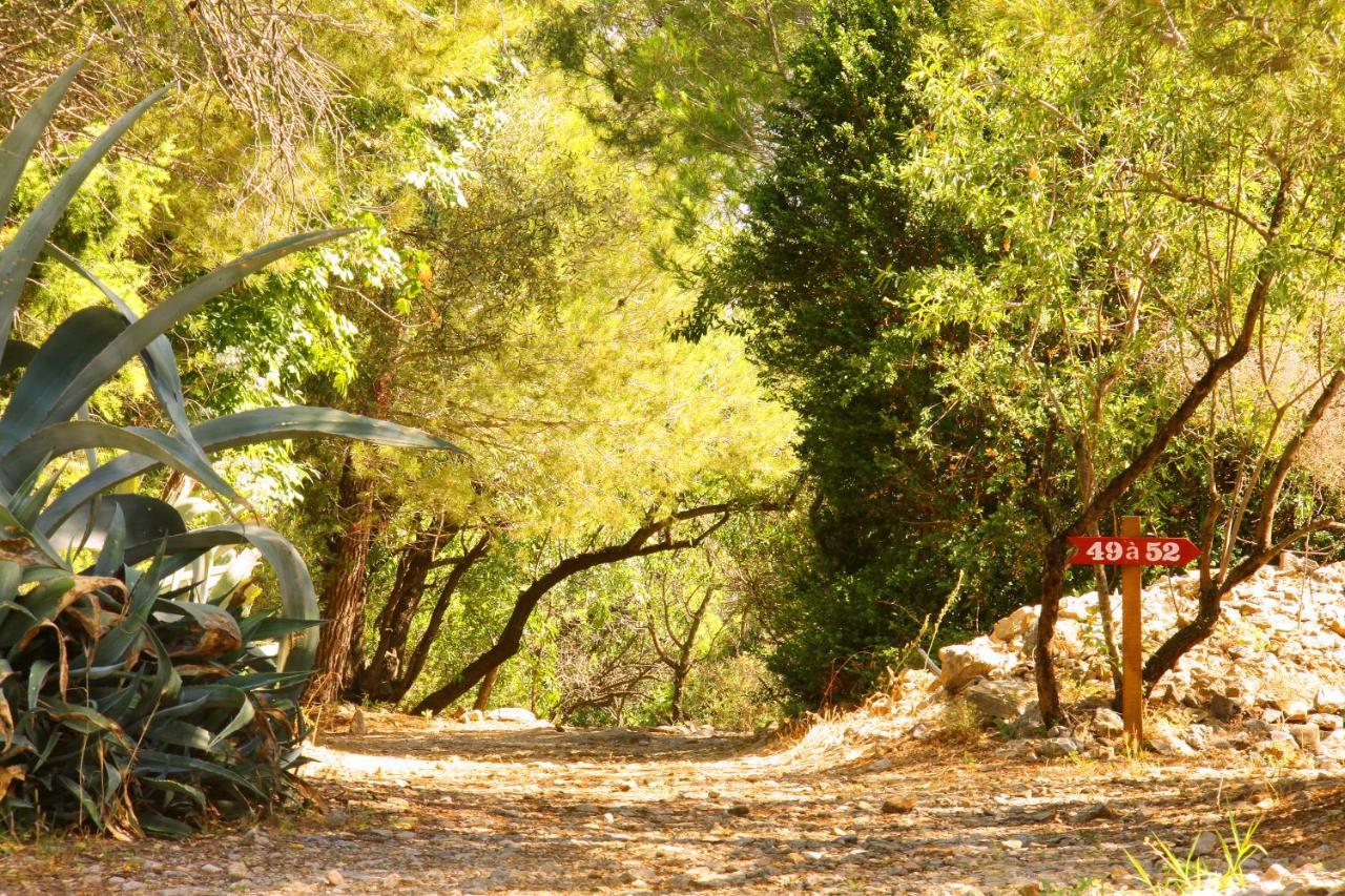 Camping la Peiriere Tuchan Bagian luar foto