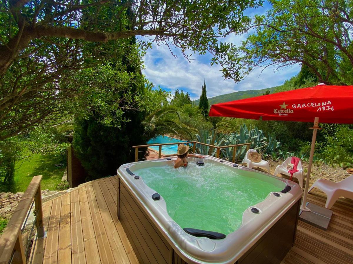 Camping la Peiriere Tuchan Bagian luar foto