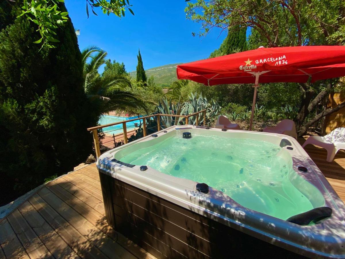 Camping la Peiriere Tuchan Bagian luar foto